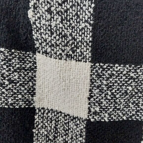 Forever 21 Skirt Size S Black/white Buffalo Check - Picture 3 of 6